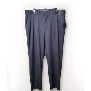 Pebble Beach Performance Chino Pants NEW Mens 40x30 Black Straight Leg Golf